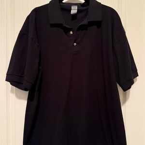 Gildan Men's Black Polo Shirt-Set of 2
